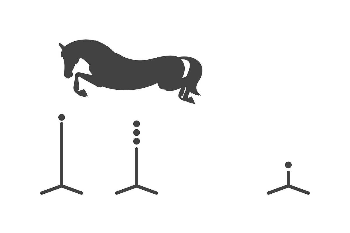 Free Jumping Horses, an Animal Illustration by Naurider (Photo 4 of 4)