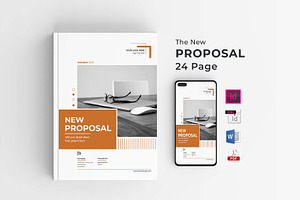 The Proposal | Word, InDesign, a Brochure Template by obayes