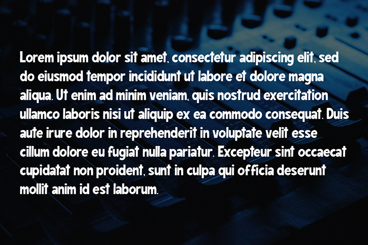 Youlit – Bold Strong Sans Serif Font, a Sans Serif Font by Konstantine Studio (Photo 4 of 5)