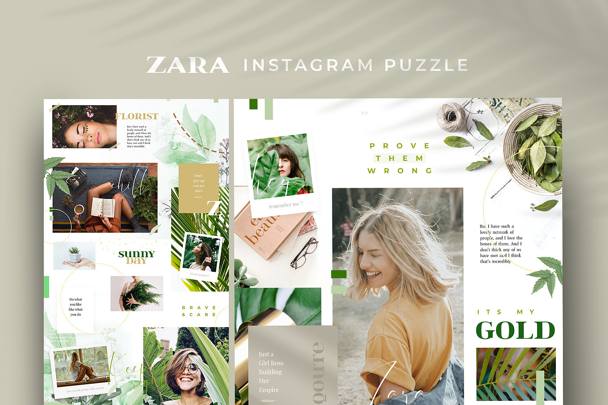 Royal Instagram Bundle Pack, a Social Media Template by Helloxandro (Photo 9 of 26)