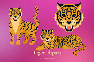 Tiger Head SVG Cricut, tiger vector