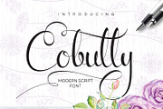 Cobully Script Font, a Script Font by Mildstudio (Thumbnail 1 of 6)