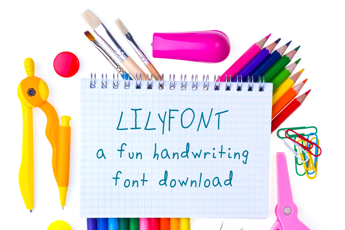 Lilyfont Childrens Handwriting Font