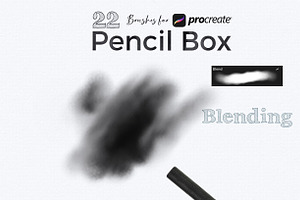 Graphite Pencils Brushes Procreate