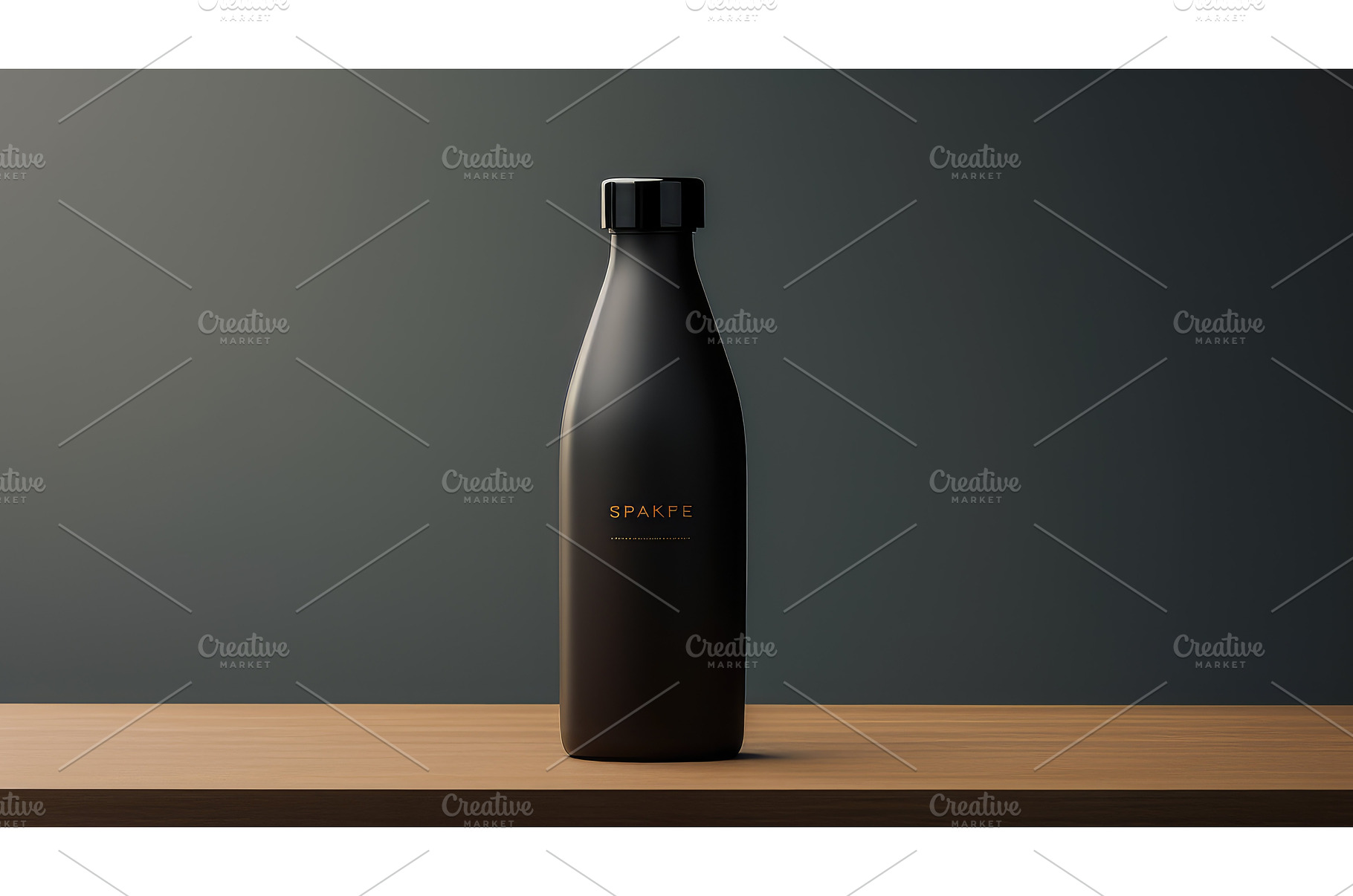 minimalist coffee bottle ai, a Food & Drink Photo by pikepicture