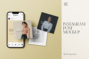 Instagram Post Mockup, a Print Template by Tahtagraphic (Thumbnail 10 of 11)