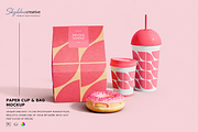 Delivery Paper Bags Mockup, a Packaging Mockup by skybluecreative (Thumbnail 1 of 2)