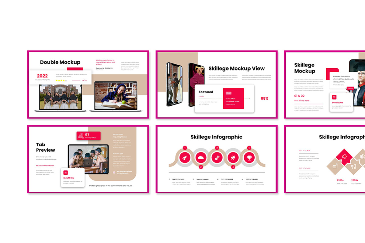 Skillege Presentation Template, a Presentation Template by Analogous Temp (Photo 3 of 4)