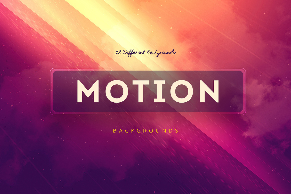 18 Motion Backgrounds V3, a Wallpaper Graphic by BIBIART (Photo 1 of 5)