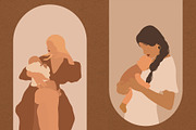 Mother's Love 2 Abstract Posters, an Animal Illustration by Miracles Everywhere (Thumbnail 7 of 10)