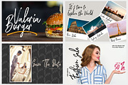 All in one Font Bundles, a Script Font by MSG Studio (Thumbnail 10 of 15)