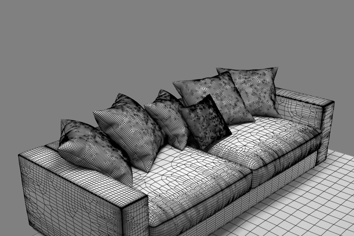 sofa BoConcept Cenova, a Furniture 3D Model by Alartimodels (Photo 11 of 13)