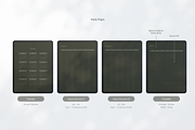 Digital Planner 2024 | Dark Green, an App Template by SydneyYeom (Thumbnail 2 of 11)