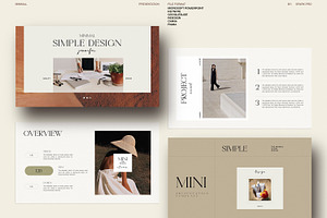 Minimal Simple Design Template, a Presentation Template by SparkPro