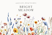 Waterolor Floral Borders Bundle, a Decorative Illustration by Lana Elanor (Thumbnail 75 of 97)
