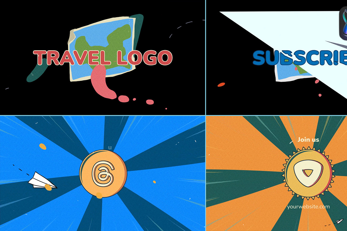 Travel Logo Opener for FCPX, a Templates & Theme by 2dfx (Photo 1 of 2)