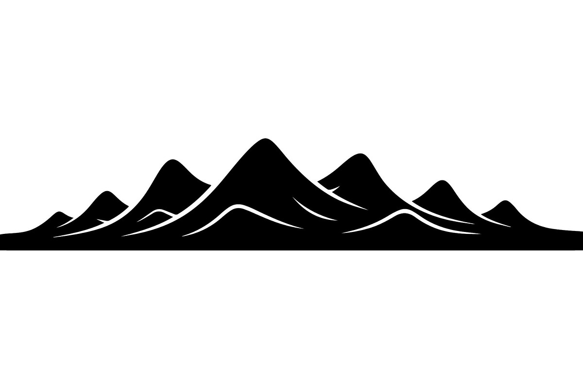 Minimal Landscape Silhouette, an Object Graphic by Designer_Momina (Photo 15 of 19)