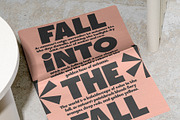 SLTF Tight Flight - Bold Funky Font, a Sans Serif Font by SilverStag Type Foundry (Thumbnail 16 of 19)