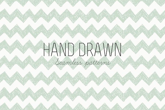 Hand drawn patterns preview 5