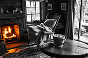 Winter Cabin Serenity | Stock Photo, a Holiday Photo by Aura Canyon HQ (Thumbnail 1 of 15)