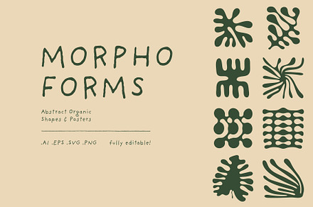 Morphoforms – Shapes & Posters