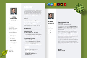Japanese Job Market Resume Templates, a Resume Template by Nur Designer