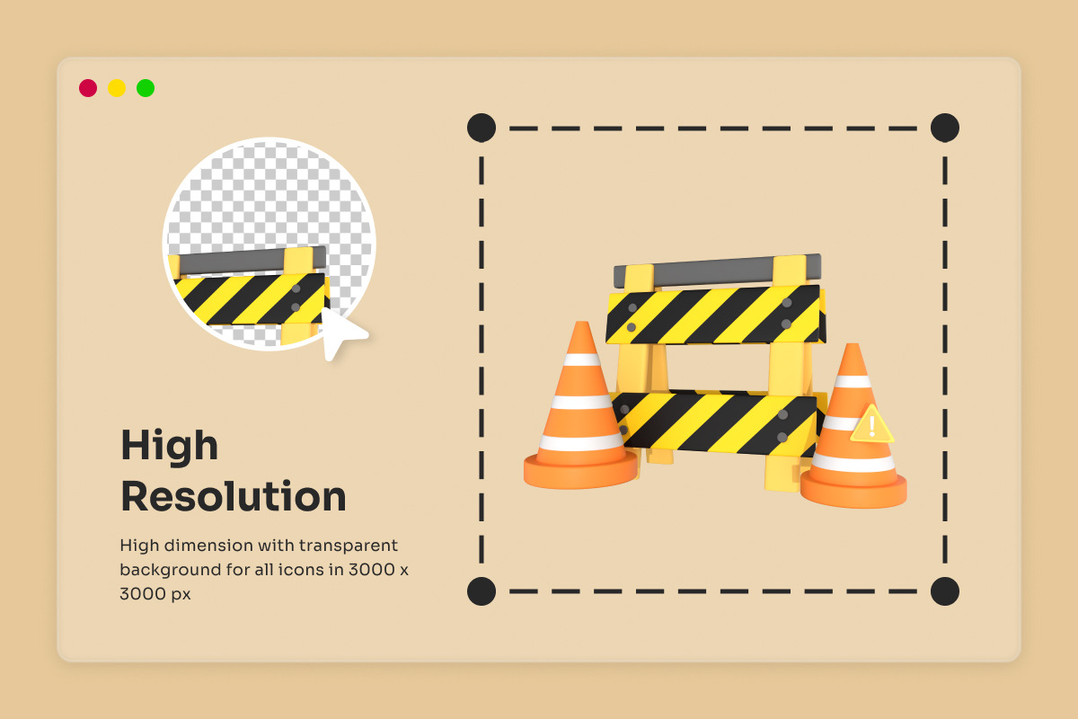 Building Equipment 3D Icon Pack, a Work Illustration by twinstd (Photo 3 of 6)