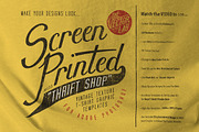 Thrift Shop: Vintage T-Shirt Texture, a Brushes & More by TheVectorLab (Thumbnail 4 of 6)