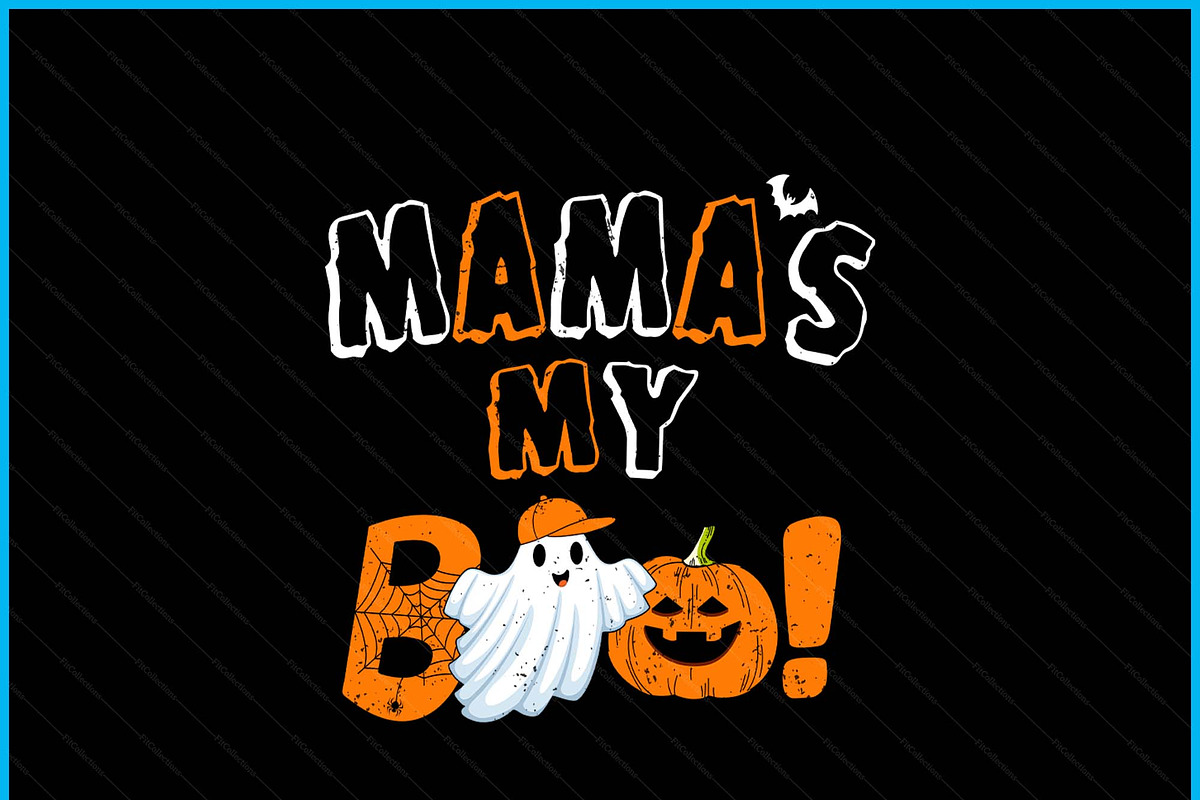 Mama’s My Boo Funny Halloween Ghost, a Graphic by Creativeusart (Photo 3 of 4)