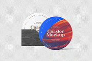 Coaster Mockup, an Advertising Mockup by zpackcreative (Thumbnail 4 of 4)