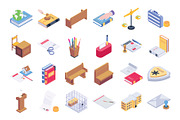 Law And Justice Isometric Icons Pack, an Icon by Vector Portal (Thumbnail 3 of 5)
