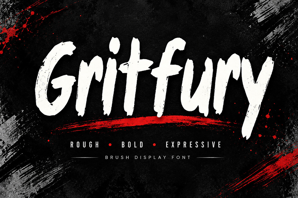 Gritfury, a Script Font by Wow Magic (Photo 3 of 6)