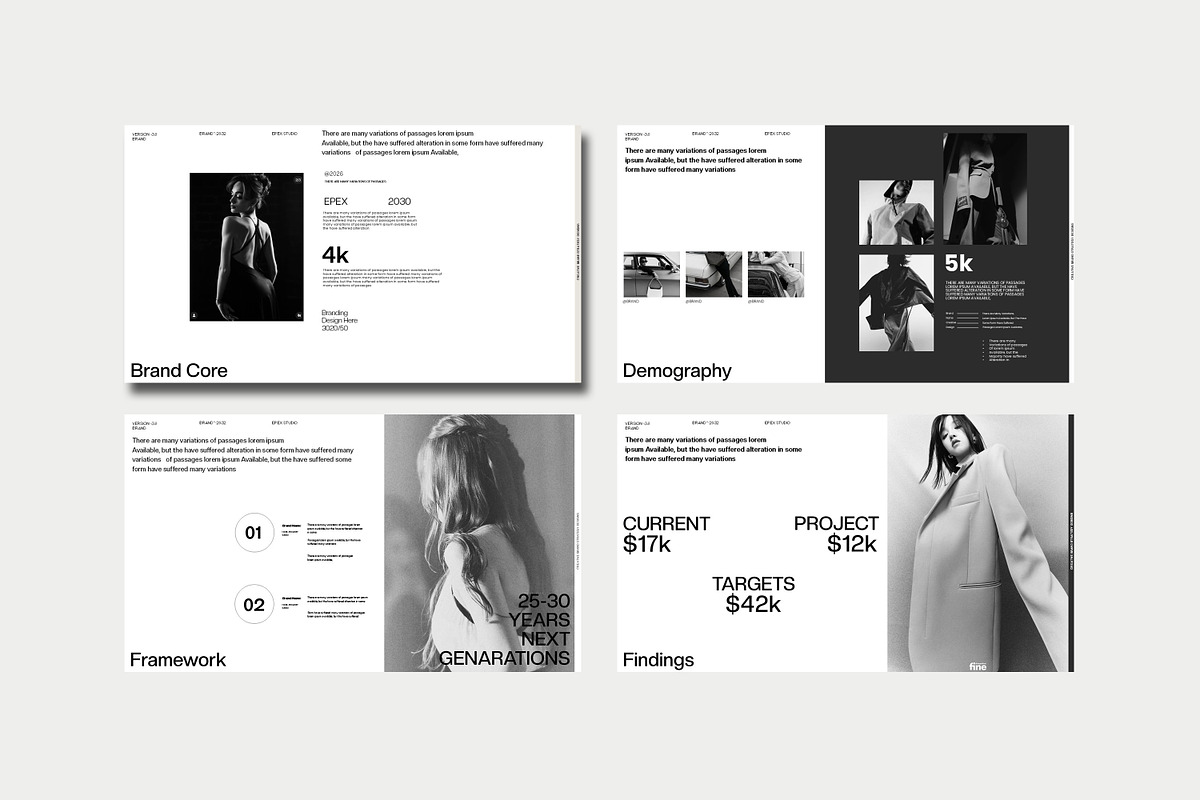 EPEX | Brand Strategy Template, a Presentation Template by Slide-Agency (Photo 5 of 12)