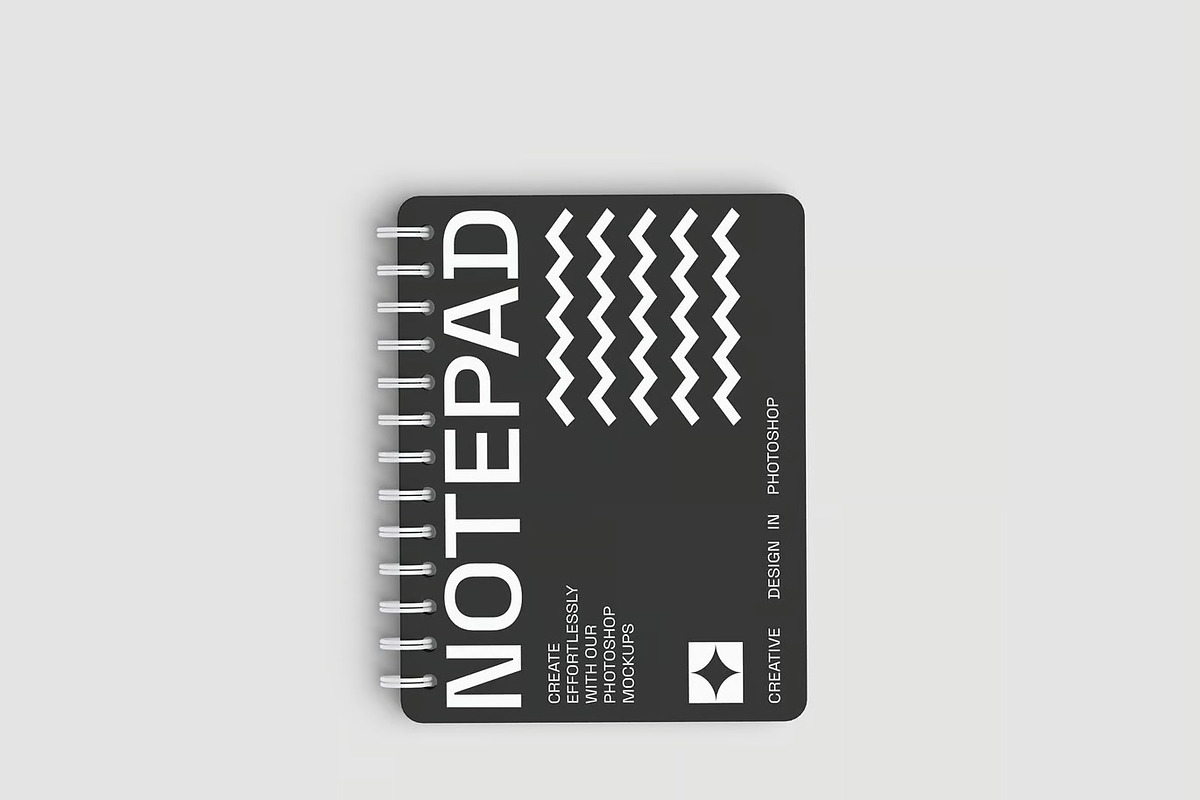 Notepad Mockup, a Books & Magazine Mockup by renderstockmarket (Photo 4 of 4)