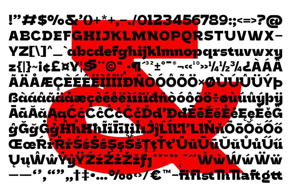 HN Cito, a Slab Serif Font by Hora Nocte (Photo 9 of 12)