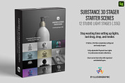 Substance 3D Stager Starter Scenes, a Scene 3D Model by Illusiongraphic (Thumbnail 1 of 17)