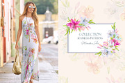 Lilies watercolor set, an Illustration by MitrushovaArt (Thumbnail 10 of 14)