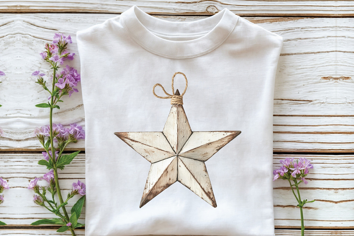 Wooden Christmas Sublimation Clipart, a Work Illustration by CraftArtStudio (Photo 5 of 6)