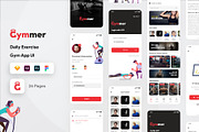 Gymmer UI Kit, an UI Kit Template by SyalUIUX (Thumbnail 1 of 6)