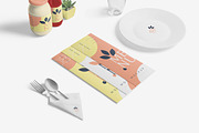 Food Menu Book Mockups, a Packaging Mockup by GfxFoundry (Thumbnail 6 of 8)