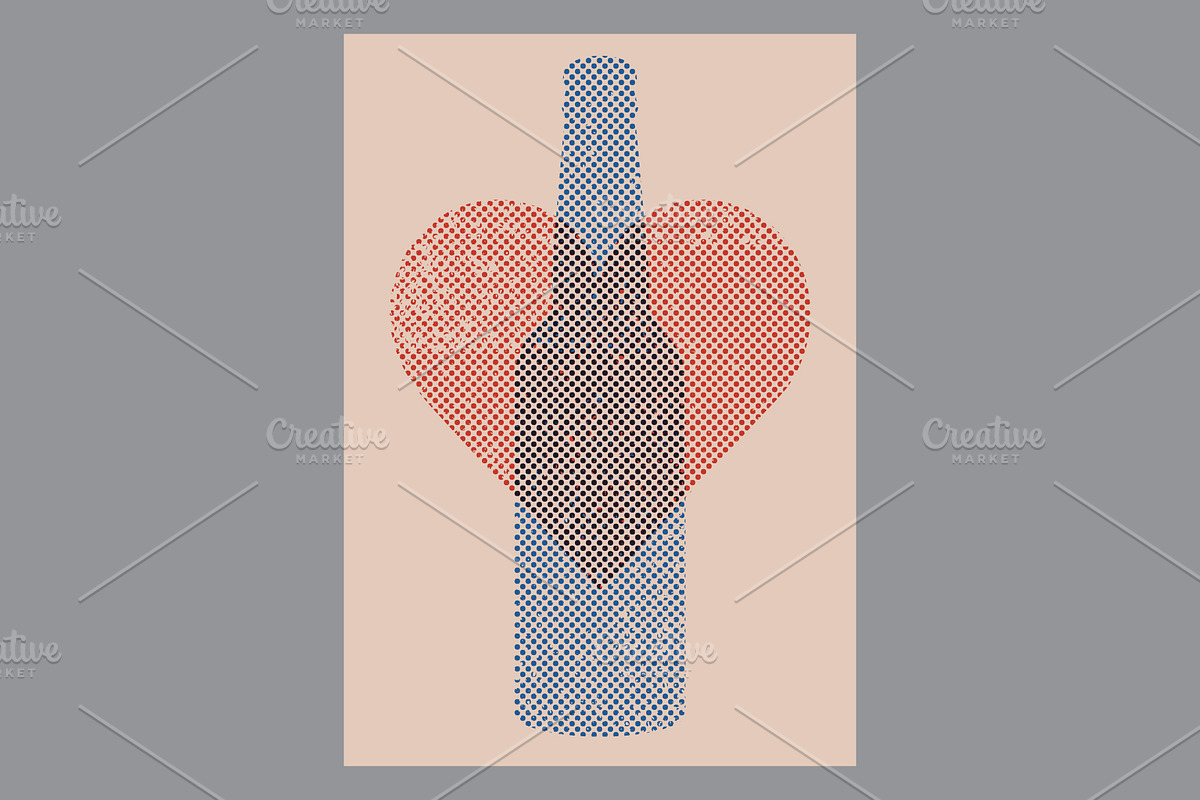 Beer Love Craft vector poster set., a Food Illustration by PoPaShop (Photo 2 of 7)