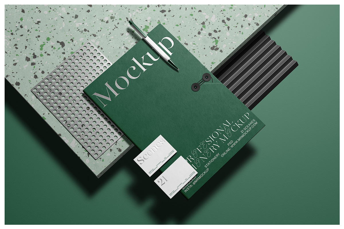 Stationery Mockups - Studio Scenes, a Product Mockup by Mr.Mockup™ (Photo 14 of 17)