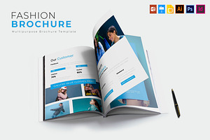 Fashion Clothes Brochures Template