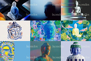 150 Spiritual Buddha Illustrations, a Decorative Illustration by Incomelion (Thumbnail 6 of 21)