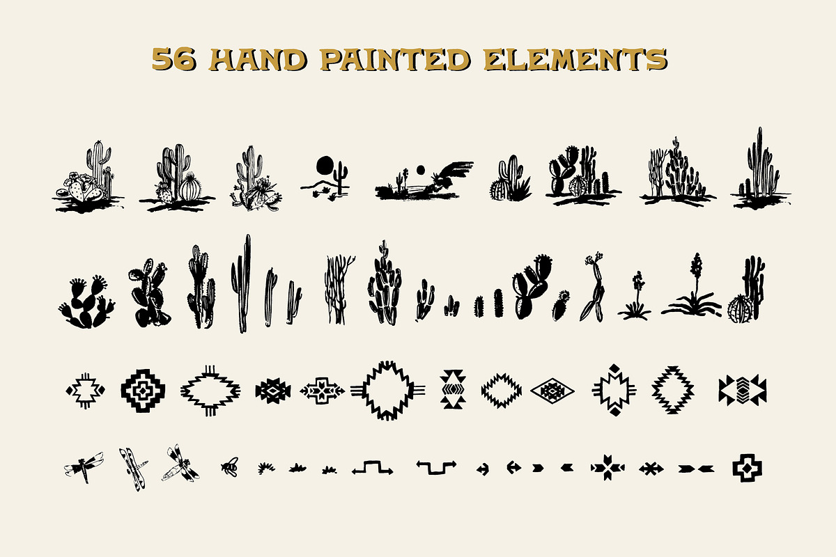 Hand Painted Cactus Vector Graphics, a Graphic by Antiquaria (Photo 2 of 6)