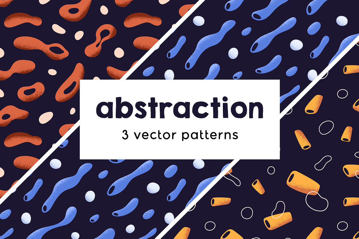 Abstract forms seamless patterns, a Pattern Graphic by Good Studio (Photo 1 of 8)