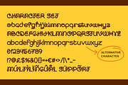 Noodle Factory Curly Food Font, a Font by PutraCetol Studio (Thumbnail 5 of 5)