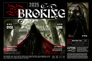 Dark Reborn Typeface, a Blackletter Font by alit design (Thumbnail 6 of 20)