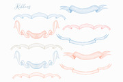 Watercolor Wedding Crest Creator, an Illustration by PrettyGrandmillennial (Thumbnail 6 of 6)