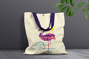 Trendy Summer Vibes Artwork Flamingo, a Graphic by HyeRi (Thumbnail 3 of 3)